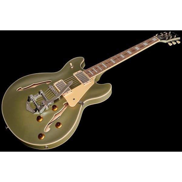 La guitare électrique Harley Benton HB-35Plus Tremolo Olive Drab : Notre avis