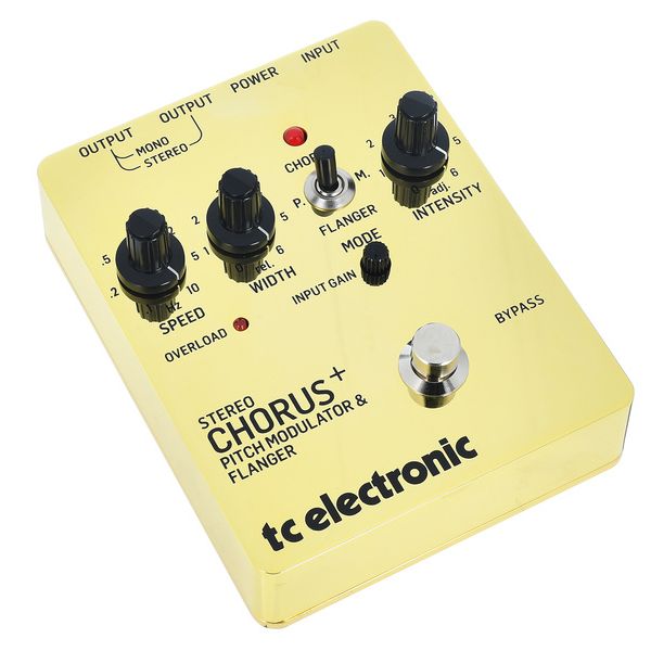 Avis pédale d'effet tc electronic SCF Gold SE Chorus/Flanger