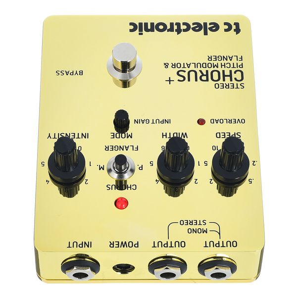 Avis pédale d'effet tc electronic SCF Gold SE Chorus/Flanger