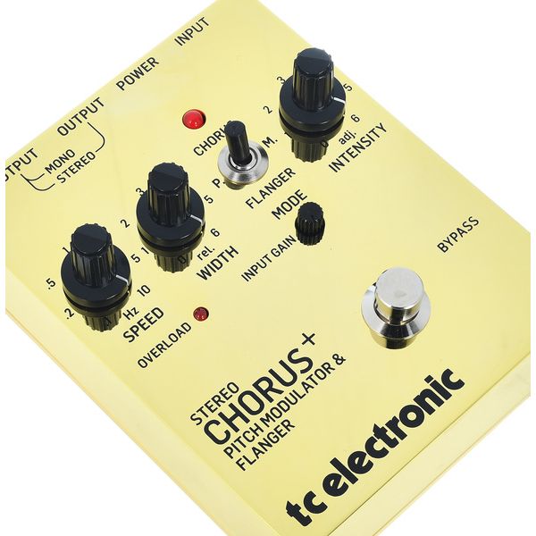 Avis pédale d'effet tc electronic SCF Gold SE Chorus/Flanger