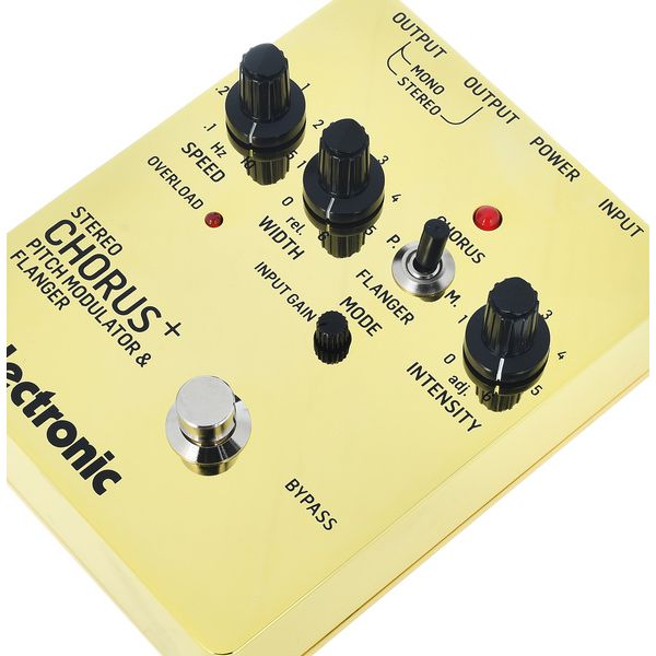 Avis pédale d'effet tc electronic SCF Gold SE Chorus/Flanger