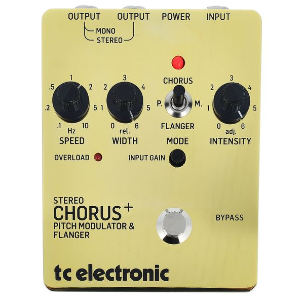 Avis pédale d'effet tc electronic SCF Gold SE Chorus/Flanger