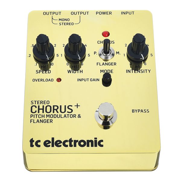 Avis pédale d'effet tc electronic SCF Gold SE Chorus/Flanger