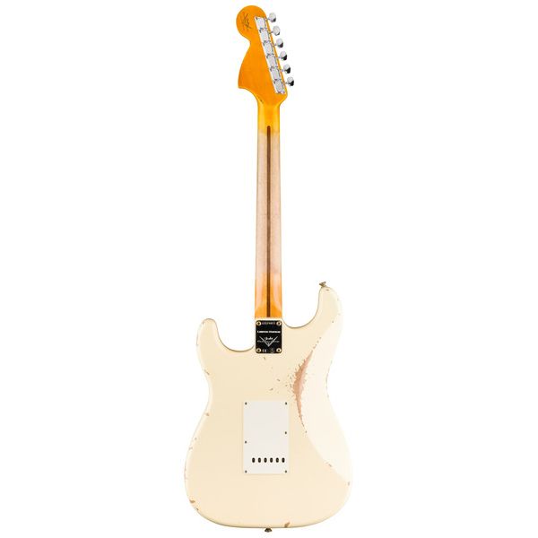 Avis sur Fender LTD 1969 Strat HR AVW - Test guitare électrique