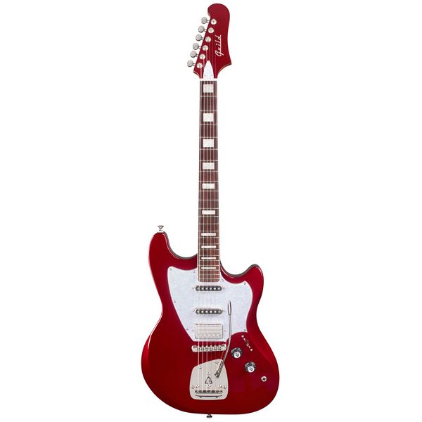 Avis guitare électrique Guild Surfliner Deluxe Scarlett Red