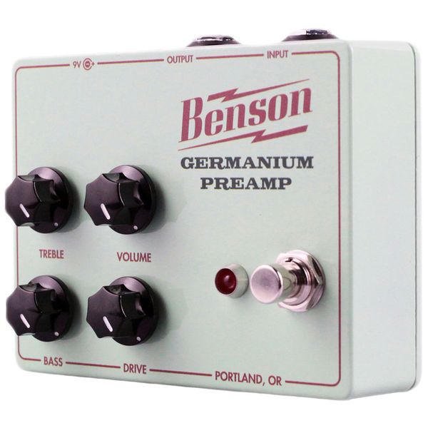 La pédale d'effet Benson Germanium Preamp : Notre avis