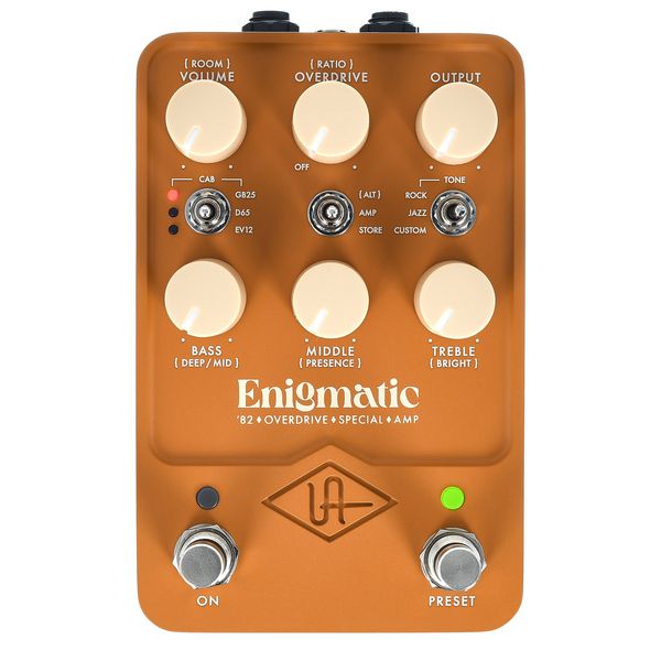 Avis pédale d'effet Universal Audio UAFX Enigmatic '82 Overdrive