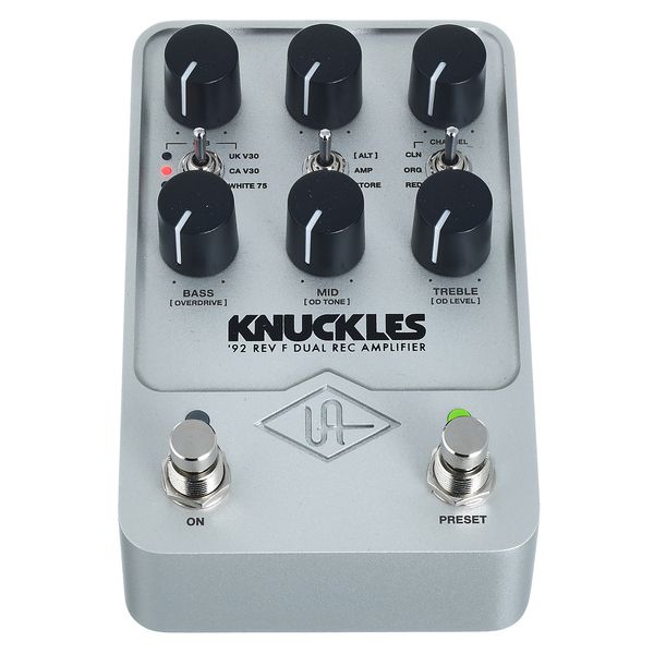 Avis pédale d'effet Universal Audio UAFX Knuckles