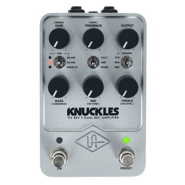 Avis pédale d'effet Universal Audio UAFX Knuckles