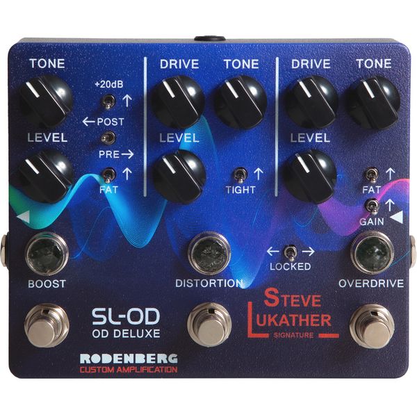 Avis sur Rodenberg SL-OD Deluxe OD/Dist/Boost - Test pédale d'effet