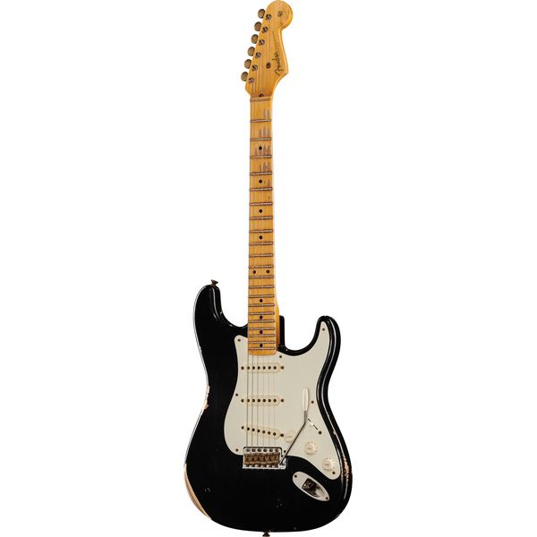 La guitare électrique Fender 55 Strat BLK Relic : Notre avis