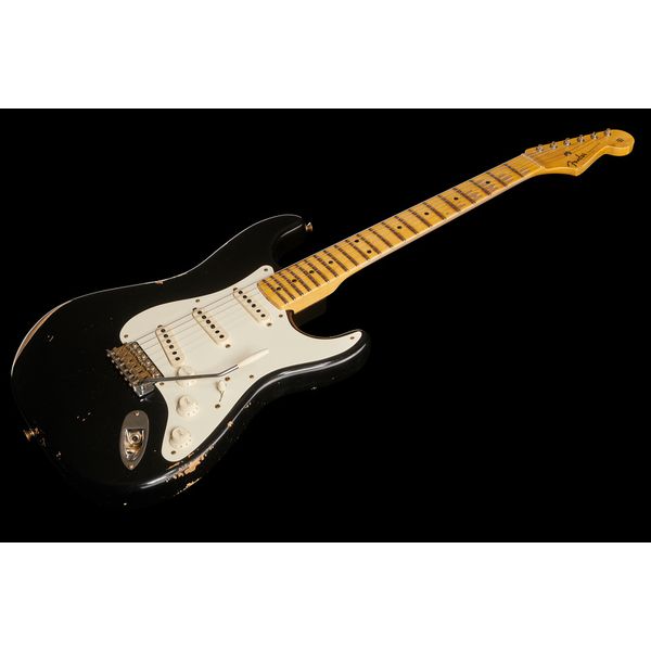 La guitare électrique Fender 55 Strat BLK Relic : Notre avis