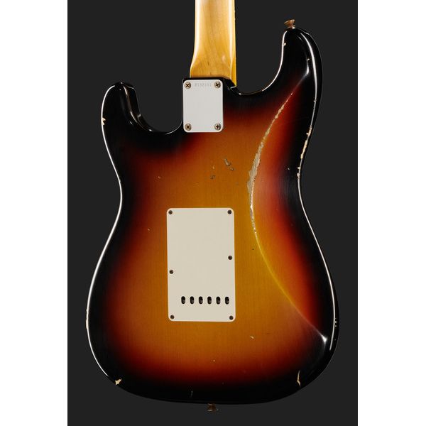 Avis guitare électrique Fender 63 Strat 3CS Relic