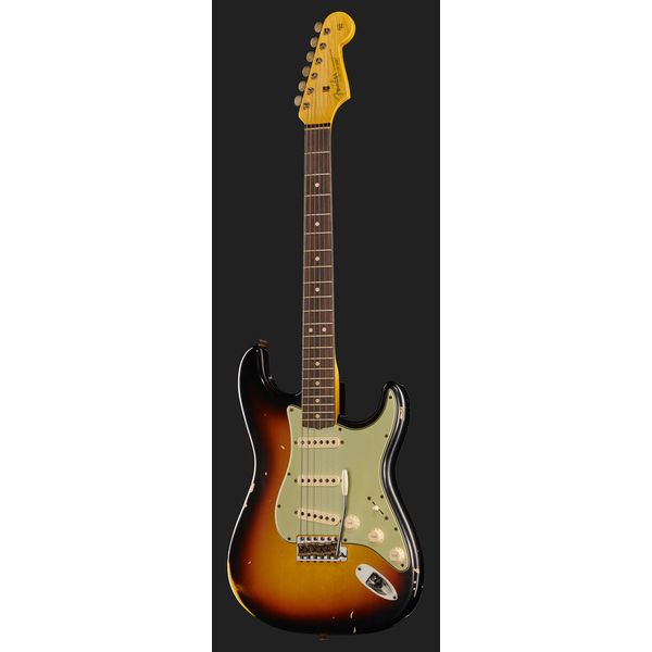 Avis guitare électrique Fender 63 Strat 3CS Relic