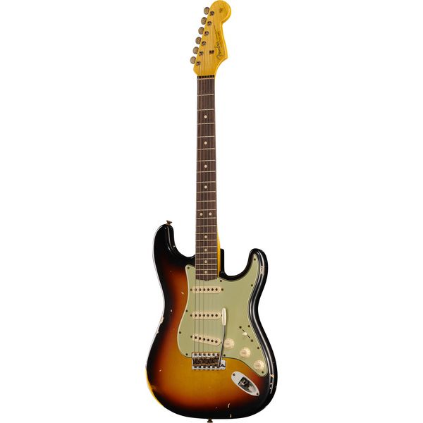 Avis guitare électrique Fender 63 Strat 3CS Relic