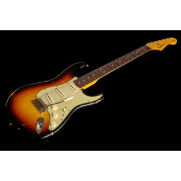 Avis guitare électrique Fender 63 Strat 3CS Relic