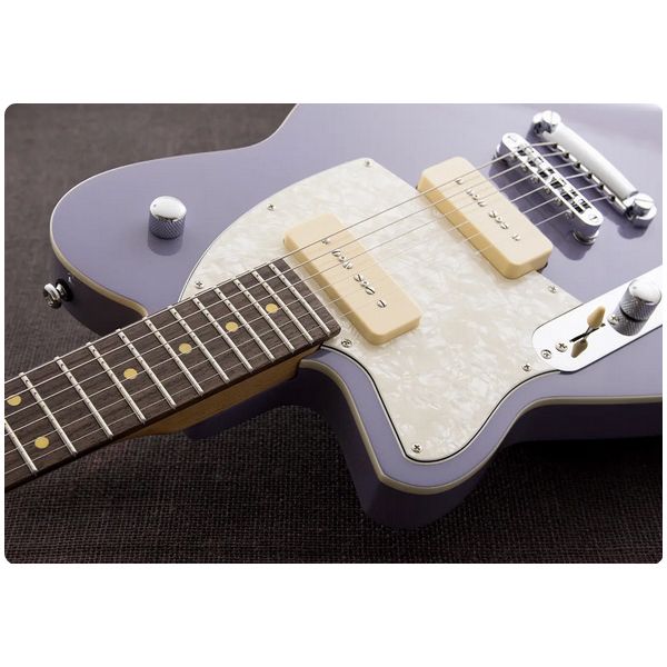 La guitare électrique Reverend Charger 290 LH Periwinkle : Notre avis