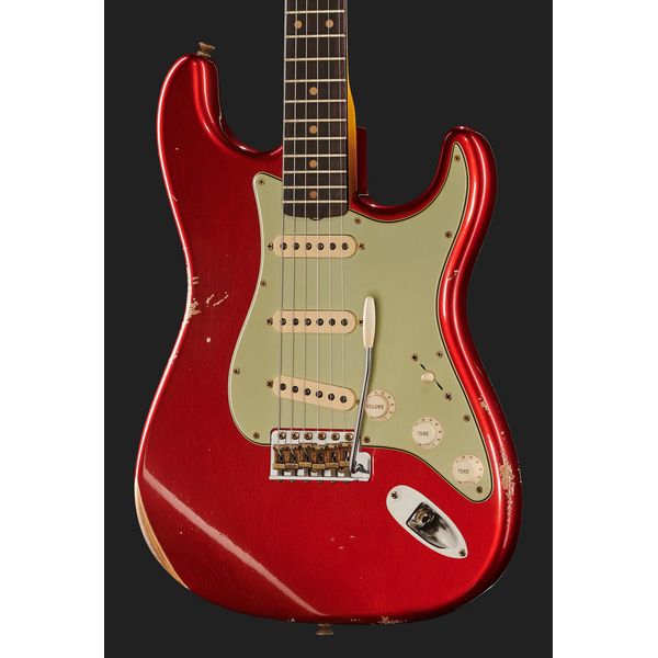 La guitare électrique Fender 60 Strat CAR Relic : Notre avis