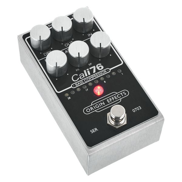 Avis pédale d'effet Origin Effects Cali76 V2 Bass Compressor BK