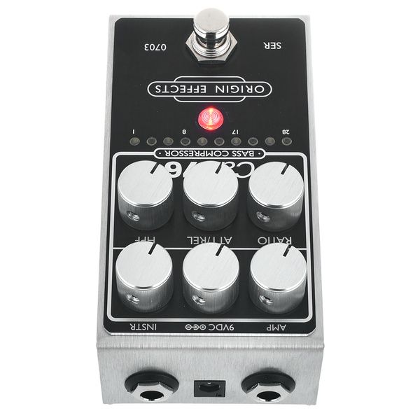 Avis pédale d'effet Origin Effects Cali76 V2 Bass Compressor BK