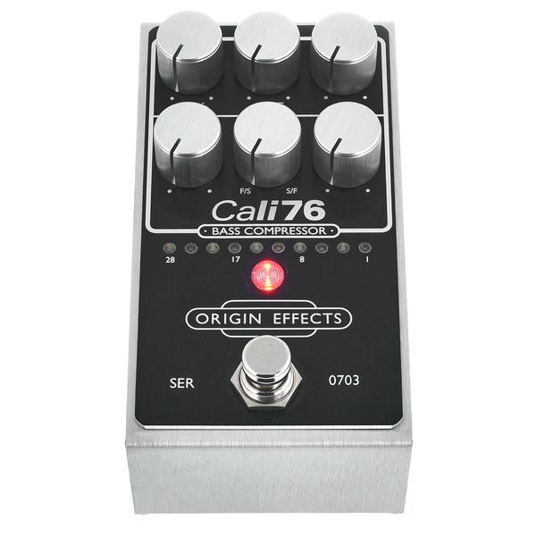 Avis pédale d'effet Origin Effects Cali76 V2 Bass Compressor BK