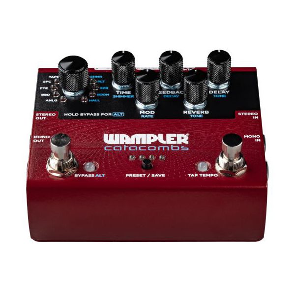 La pédale d'effet Wampler Catacombs Reverb & Delay : Notre avis