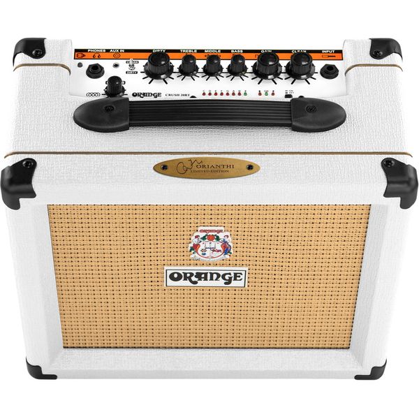 Avis sur Orange Crush 20 RT Orianthi - Test combo guitare