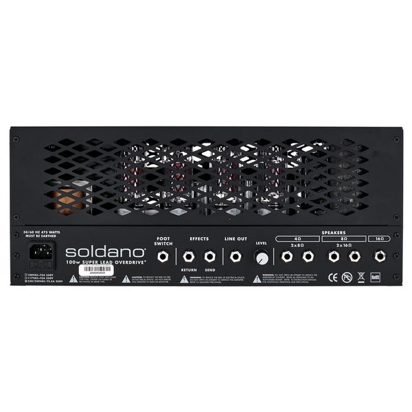 Soldano SLO-100R Rack Head - Avis sur cette tête d'ampli guitare