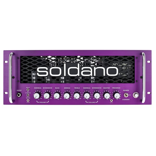 Soldano SLO-100R Rack Head - Avis sur cette tête d'ampli guitare