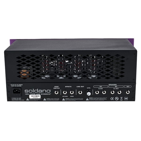 Soldano SLO-100R Rack Head - Avis sur cette tête d'ampli guitare