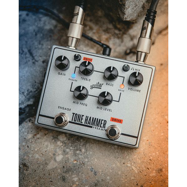 La pédale d'effet Aguilar Tone Hammer Bass Effect Pedal : Notre avis