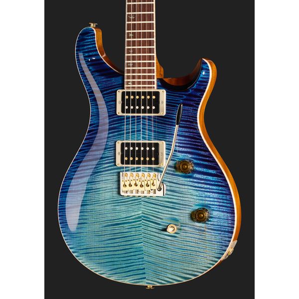 Avis guitare électrique PRS Cu24 PS Aqua Violet Dragons