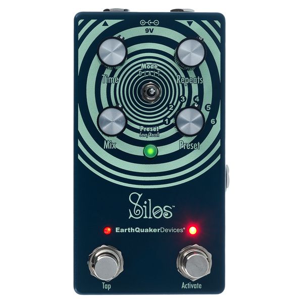 Avis sur EarthQuaker Devices Silos Time Reflection - Test pédale d'effet