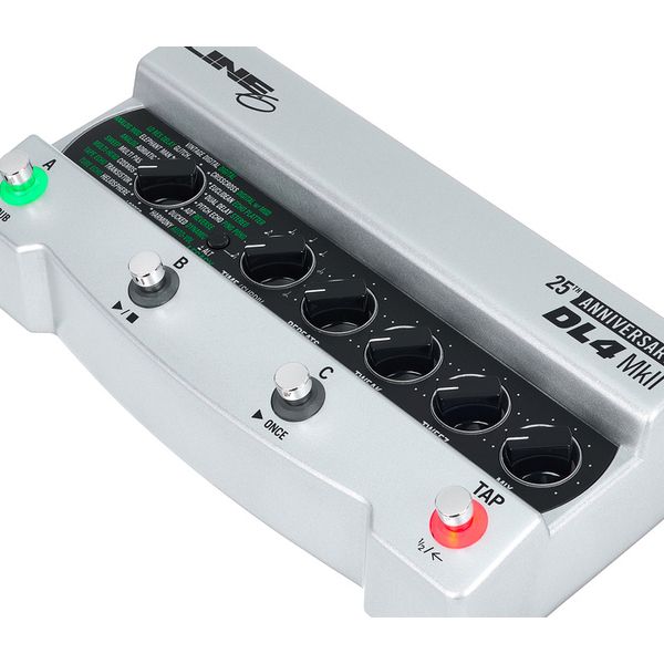 Avis sur Line6 25th Anni. DL4 MkII Silver LTD - Test pédale d'effet