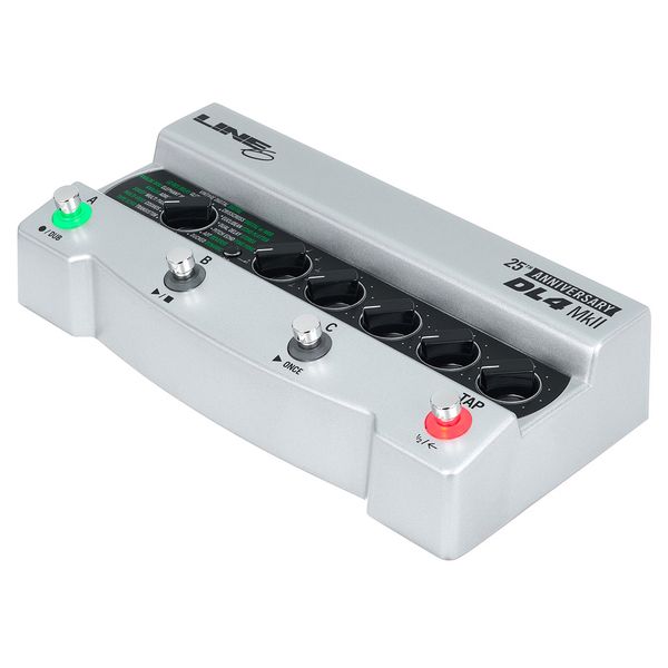 Avis sur Line6 25th Anni. DL4 MkII Silver LTD - Test pédale d'effet