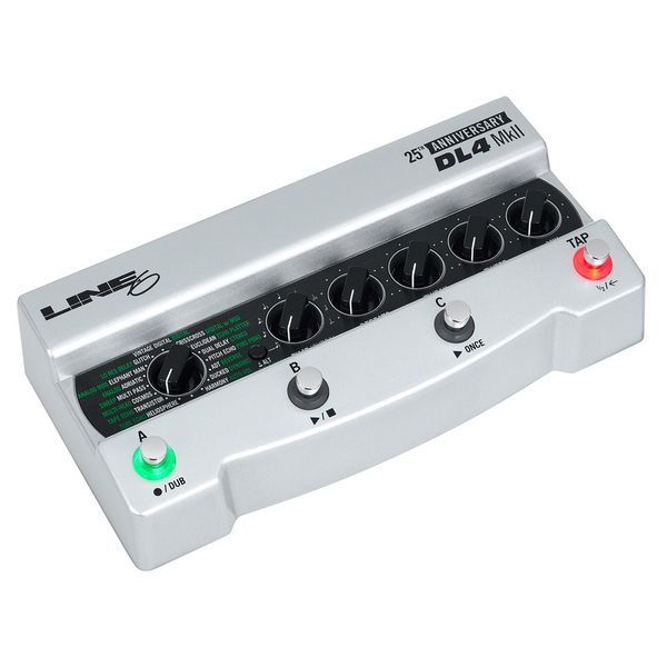 Avis sur Line6 25th Anni. DL4 MkII Silver LTD - Test pédale d'effet
