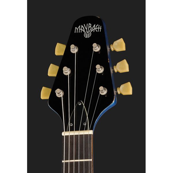 Avis guitare électrique Maybach Jetwing M Pelham Blue