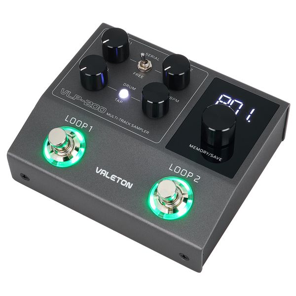 La pédale d'effet Valeton VLP-200 Multi Sampler Looper : Notre avis