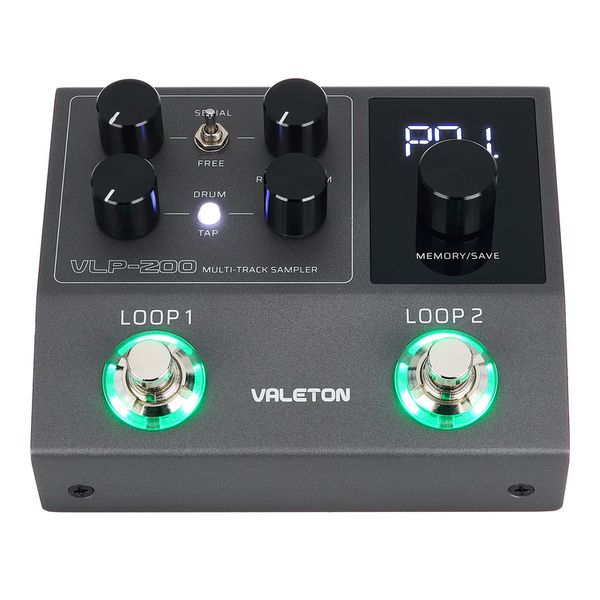 La pédale d'effet Valeton VLP-200 Multi Sampler Looper : Notre avis