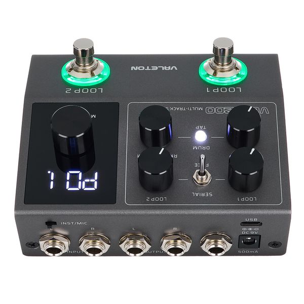 La pédale d'effet Valeton VLP-200 Multi Sampler Looper : Notre avis