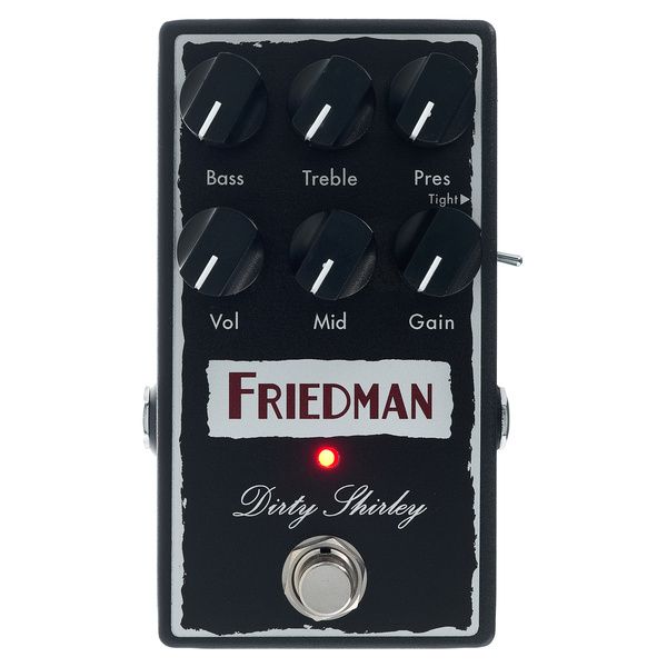 Avis sur Friedman Dirty Shirley Overdrive - Test pédale d'effet