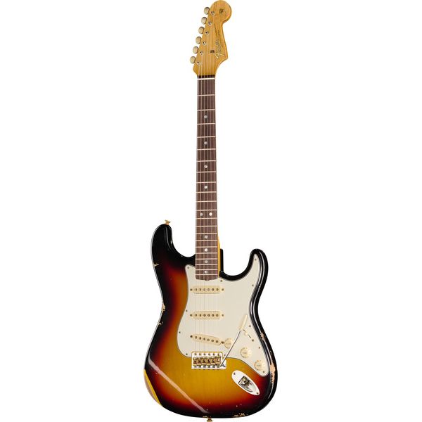 Avis sur Fender 65 Strat 3CS Relic - Test guitare électrique