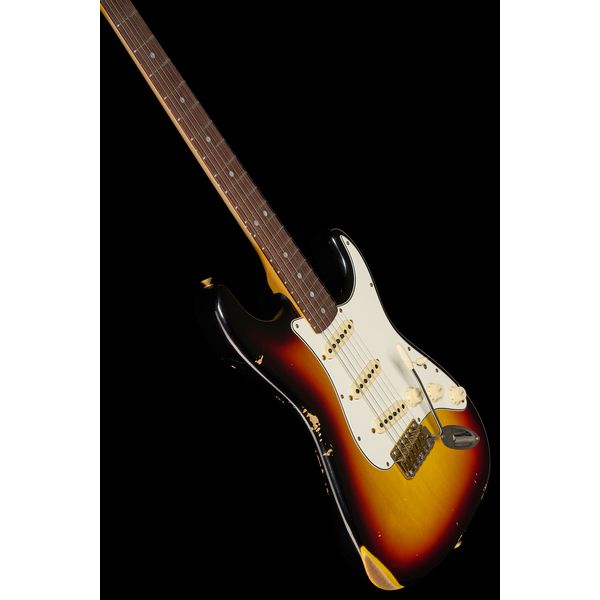 Avis sur Fender 65 Strat 3CS Relic - Test guitare électrique