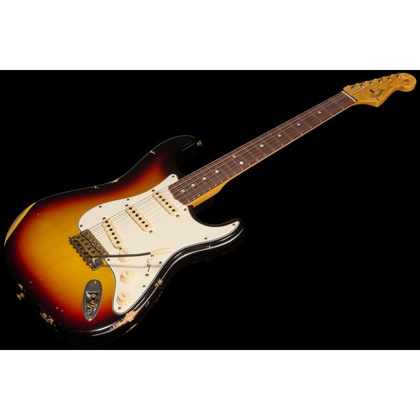 Avis sur Fender 65 Strat 3CS Relic - Test guitare électrique