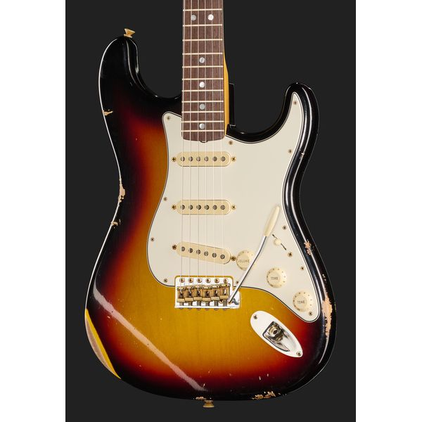 Avis sur Fender 65 Strat 3CS Relic - Test guitare électrique