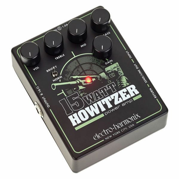 Test & Avis : Electro Harmonix 15 Watt Howitzer Pedal Amp/Pre