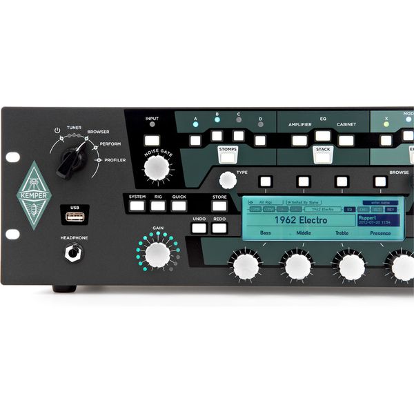 Test & Avis : Kemper Profiling Amplifier Rack BK