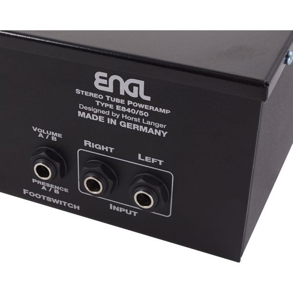 Test & Avis : Engl E840/50 Poweramp