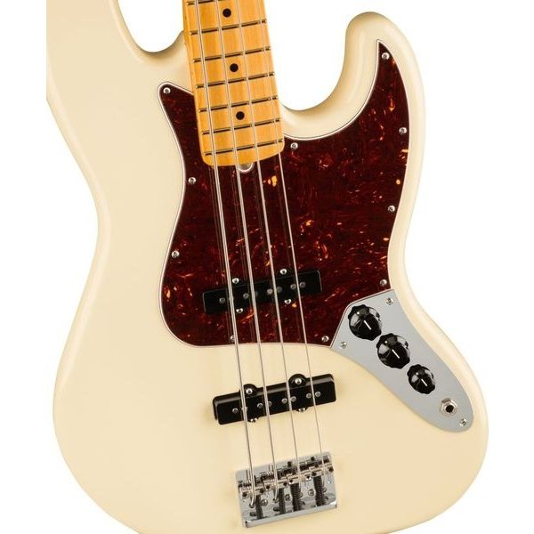 Avis basse électrique Fender Am Pro II Jazz Bass MN OW