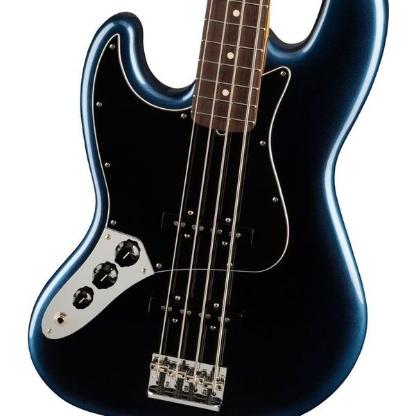 Avis basse électrique Fender Am Pro II Jazz Bass DK NIT LH